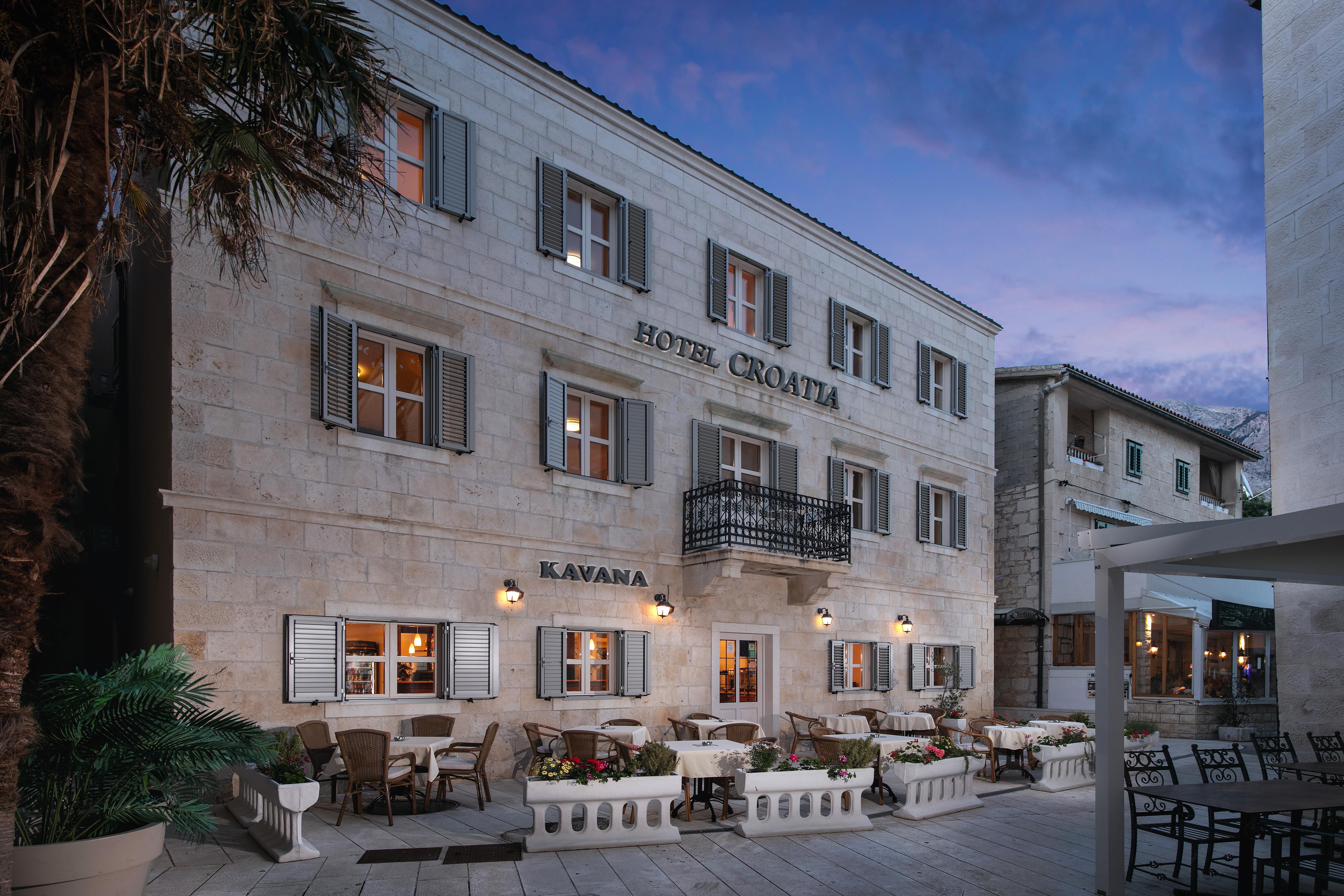 Hotel Croatia Baška Voda Exterior foto